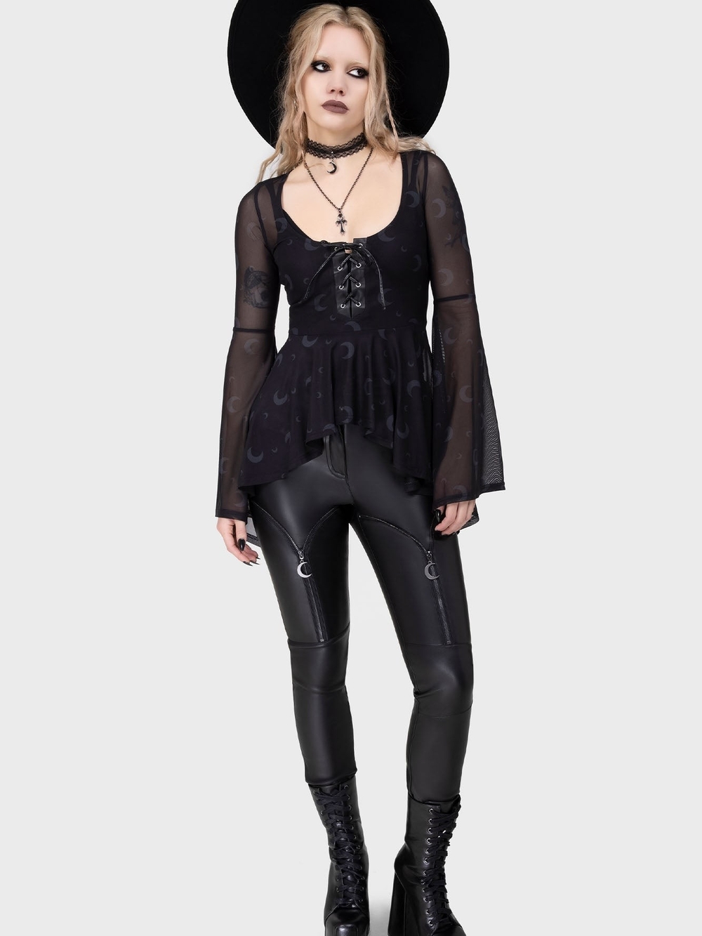 NWT Killstar Gothic Leather Bottoms